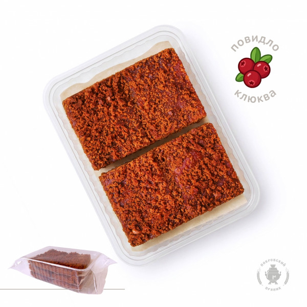 №3 Пряник 400г с фруктовой начинкой Клюква  в Черкесске