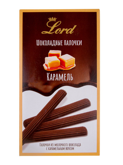  Палочки из молочного шоколада с карамельным вкусом, 80 гр в Черкесске